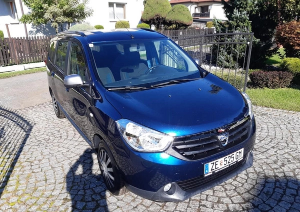 Dacia Lodgy cena 29999 przebieg: 179000, rok produkcji 2016 z Bieruń małe 154